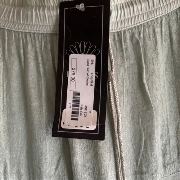 NWT Boho Embroidered Maxi Skirt - Picture 4 of 4